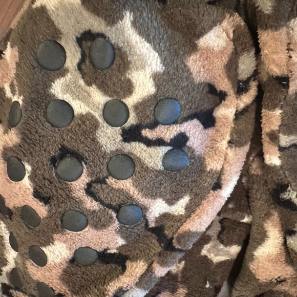 NWT CLUB ROOM Men’s plush fleece camouflage camo footed onesie pajamas pjs - Picture 9 of 9